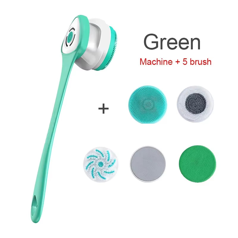 5 in 1 Electric Cleaning Brush USB Rechargeable