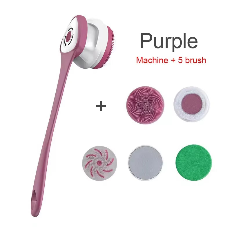 5 in 1 Electric Cleaning Brush USB Rechargeable