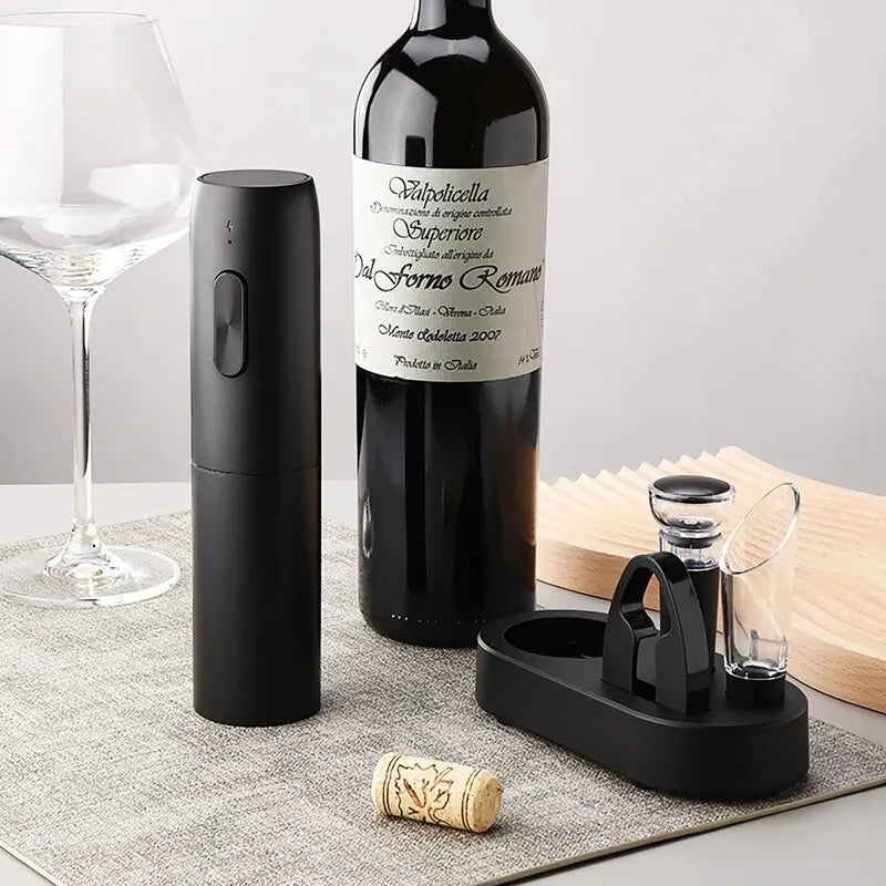 Rechargeable Electric Wine Bottle Opener Set