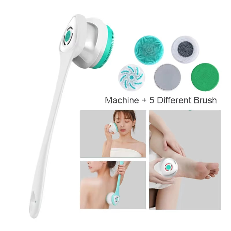 5 in 1 Electric Cleaning Brush USB Rechargeable