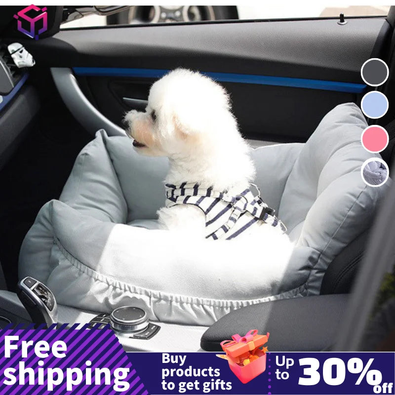 2-in-1 Dog Carrier & Car Seat – Foldable, Waterproof Travel Bag for Pets