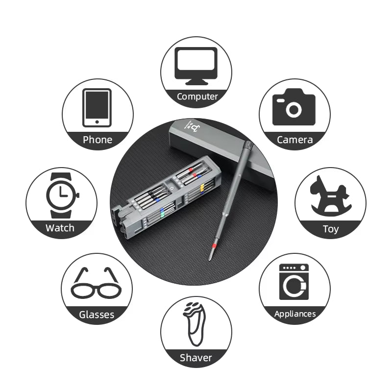 Multifunction Precision Magnetic Screwdriver Set