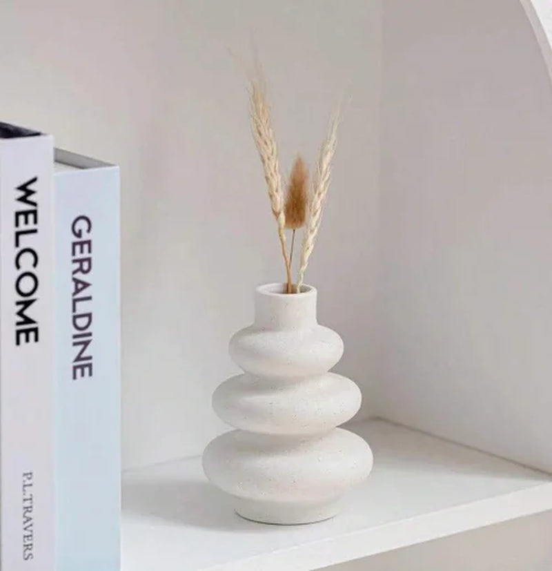 Ceramic Granule Flower Arranger 