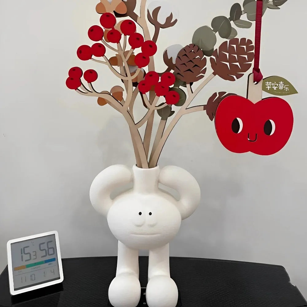Resin Vase for Interior Decoration