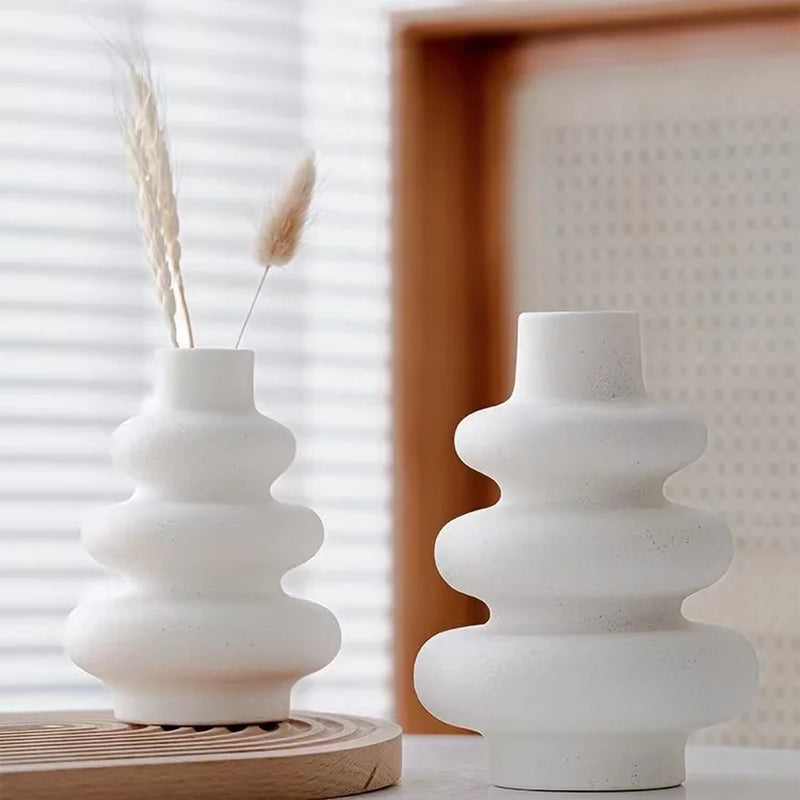 Ceramic Granule Flower Arranger 