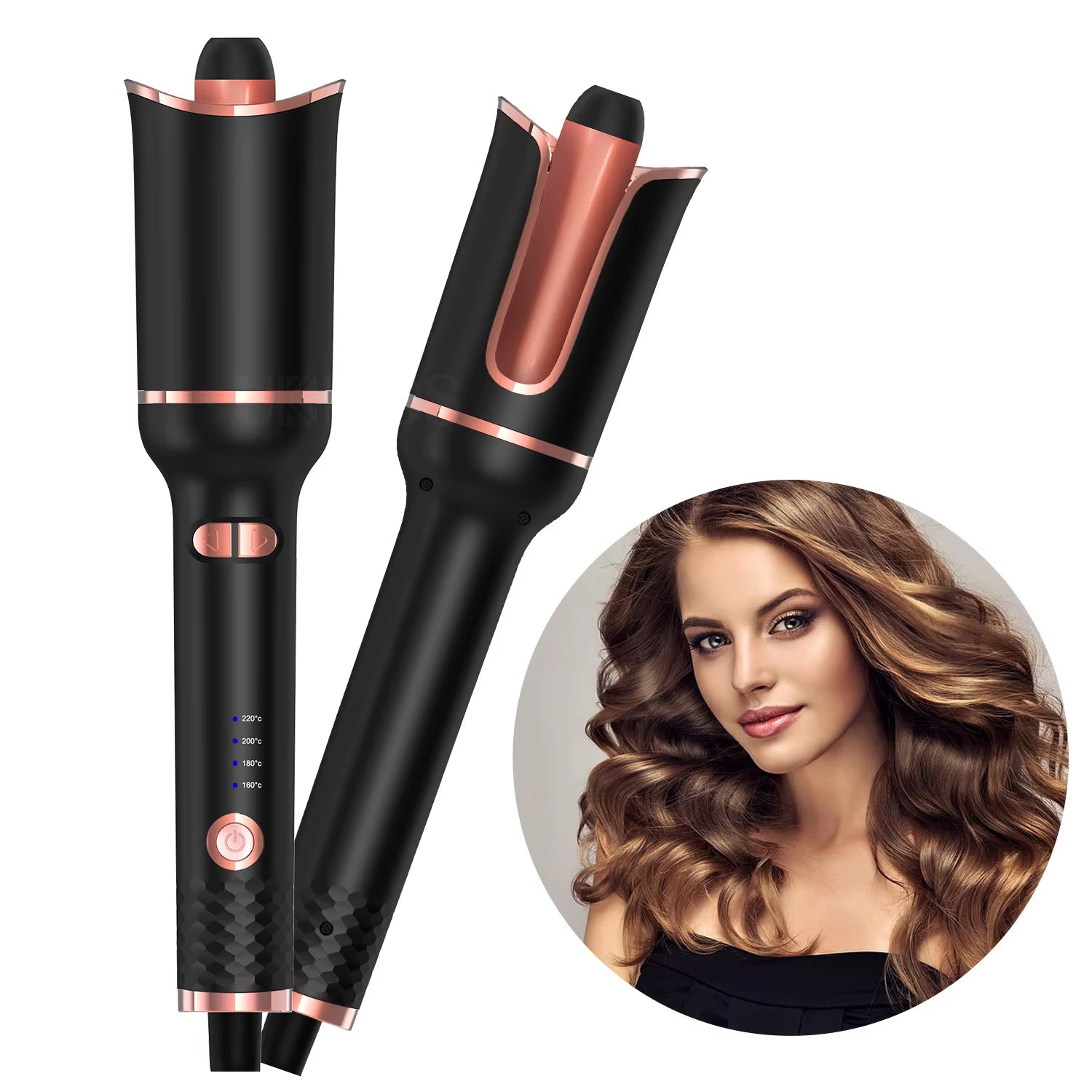 Automatic Rotating Ceramic Hair Curler