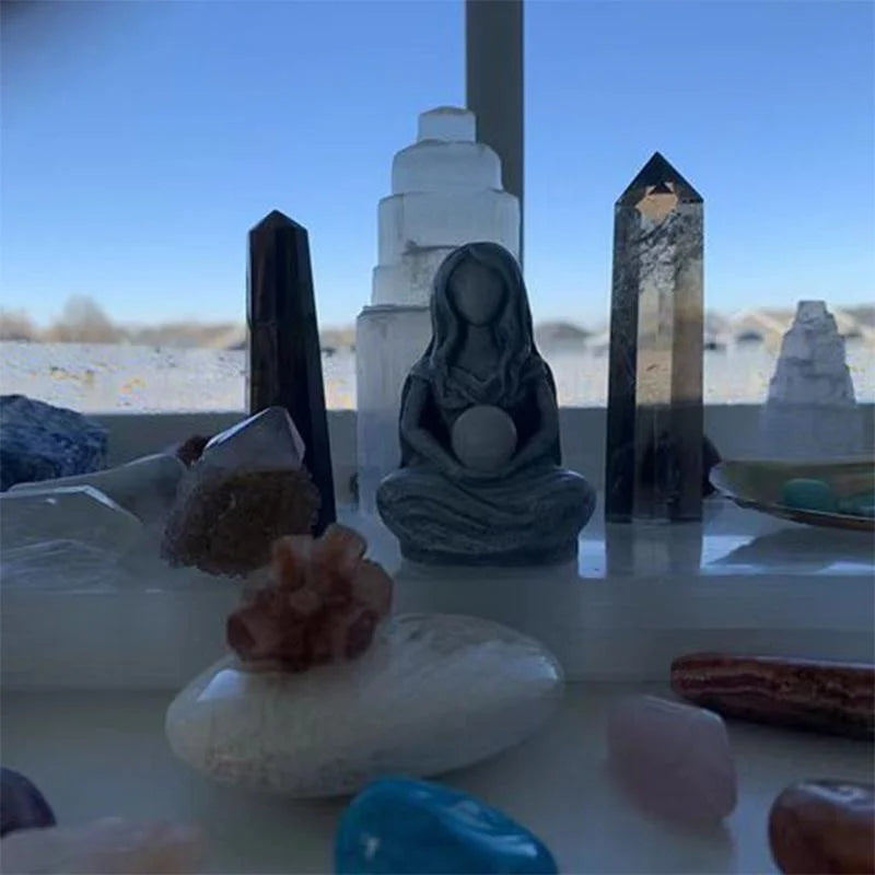 Goddess Statue Creative Cafe Resin Sculpture  
