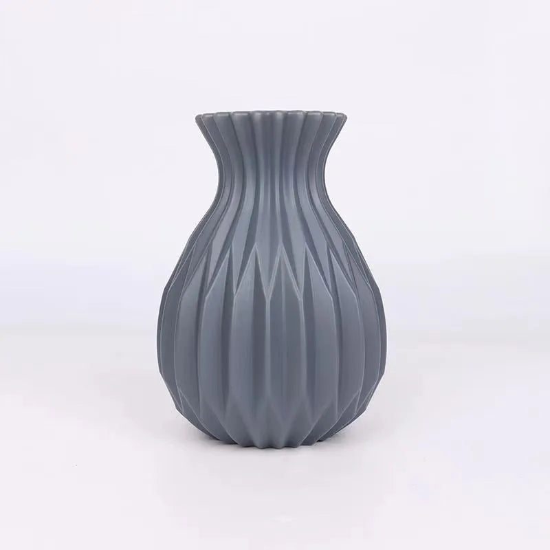 Nordic Imitation Ceramic Vase: Elegant Decor for Living Rooms and Weddings