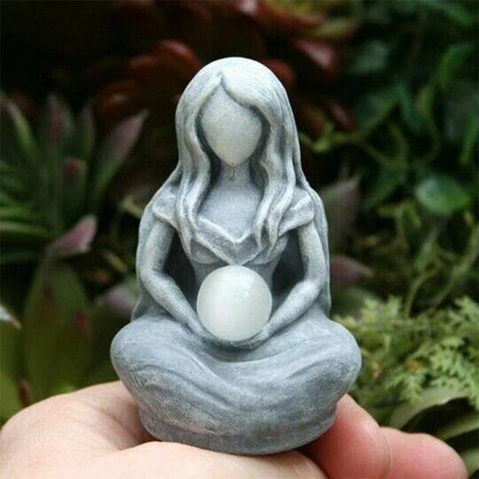 Goddess Statue Creative Cafe Resin Sculpture  