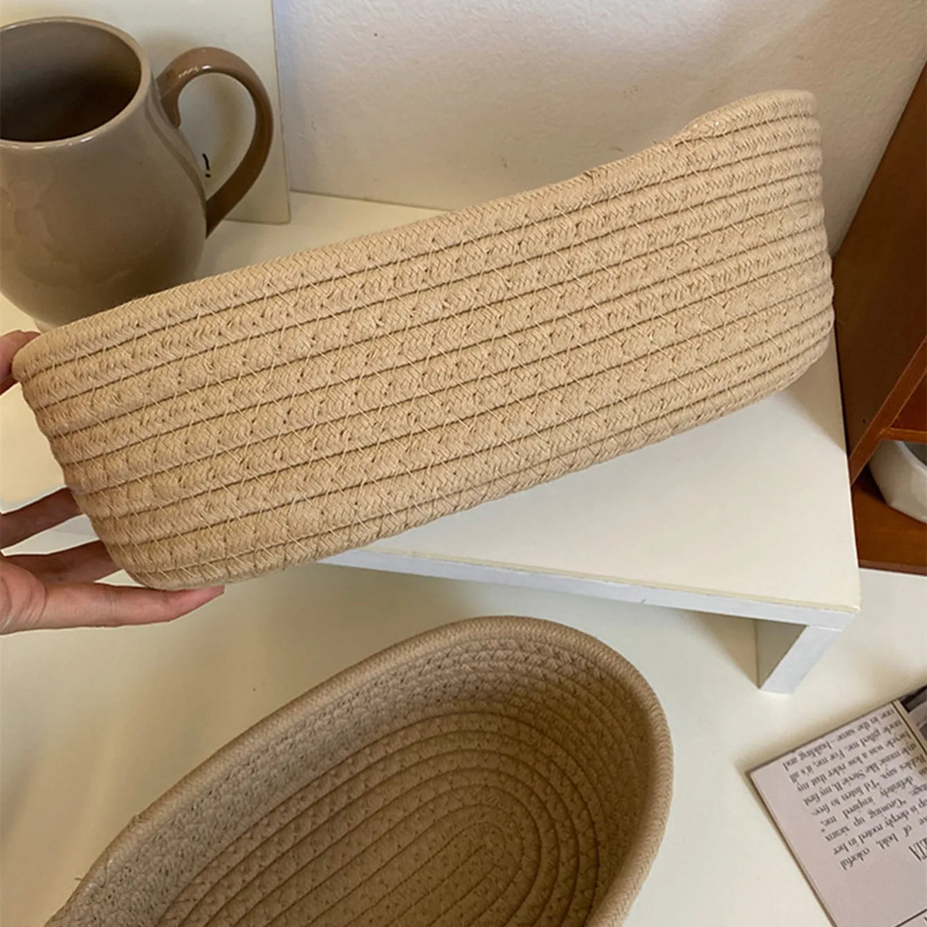 Multifunctional Woven Storage Baskets