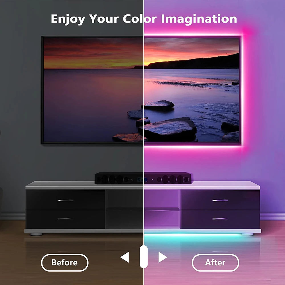 Bluetooth USB LED Strip Light 