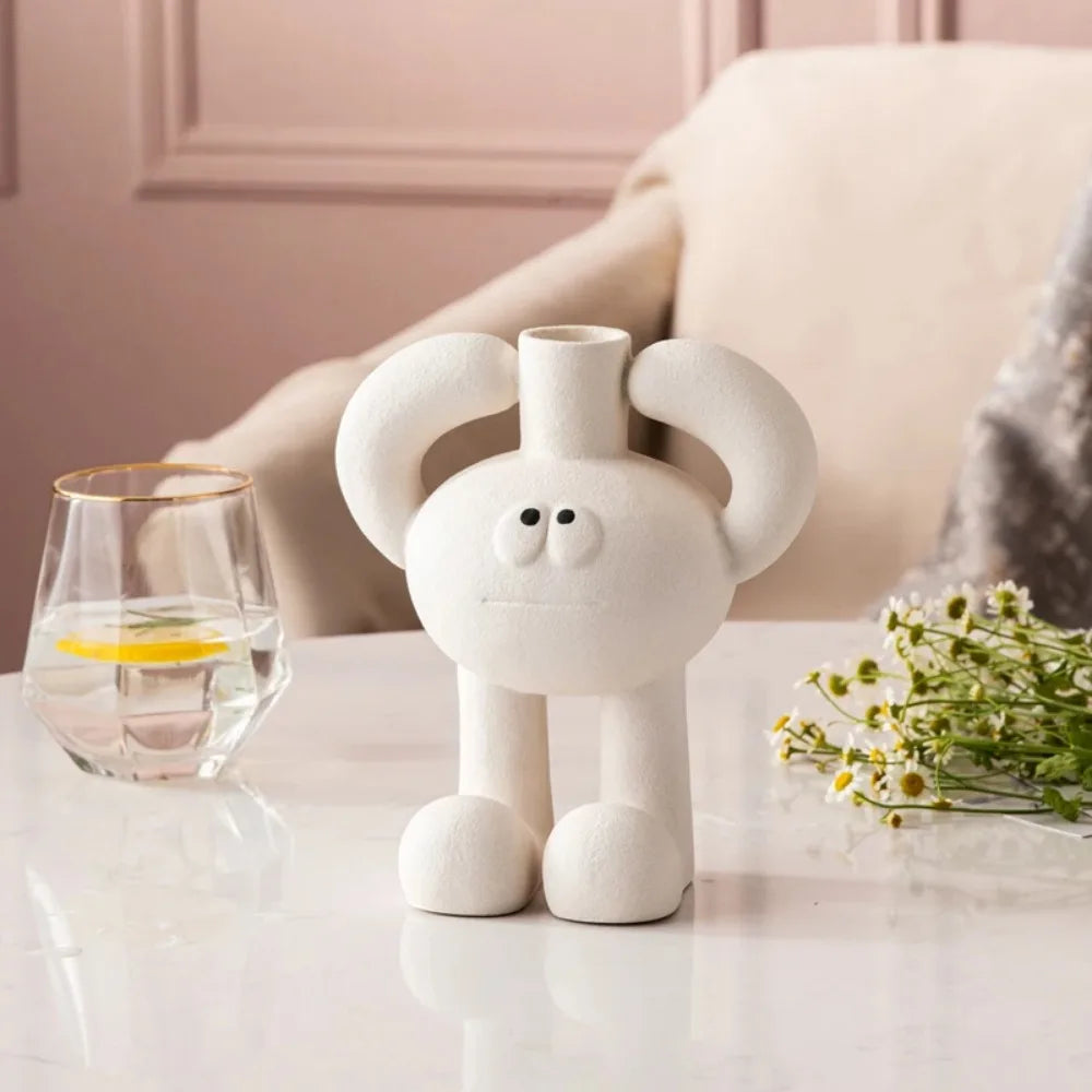 Resin Vase for Interior Decoration