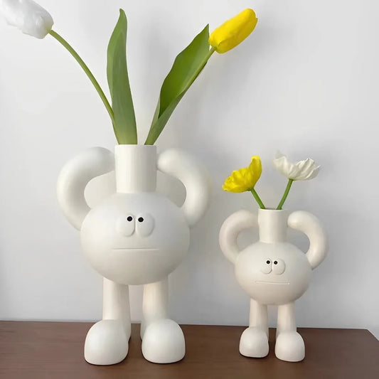 Resin Vase for Interior Decoration
