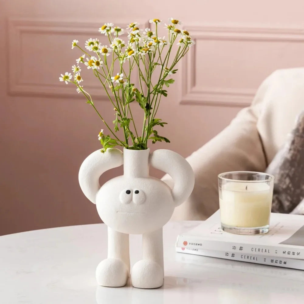 Resin Vase for Interior Decoration