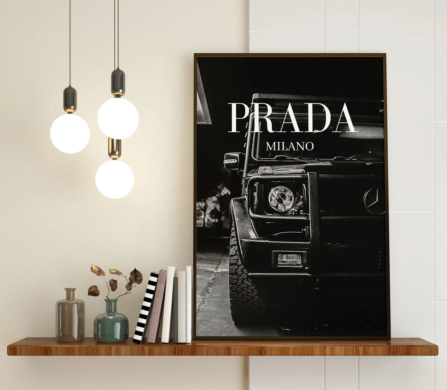 Luxury Gclass Super Car Canvas Wall Art Fashion Poster Print for Home Decor