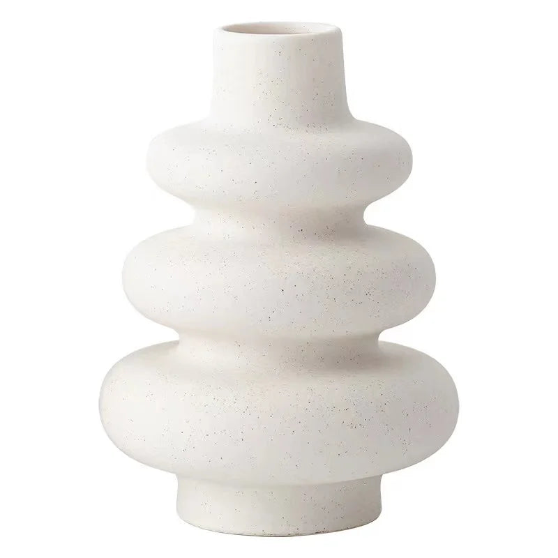 Ceramic Granule Flower Arranger 
