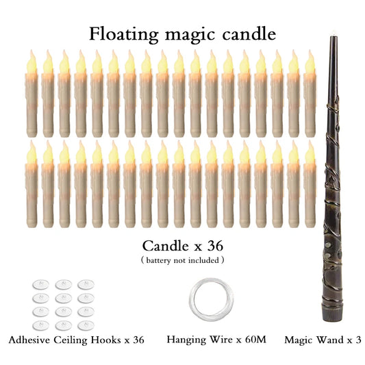 Remote Controlled LED Floating Candles 