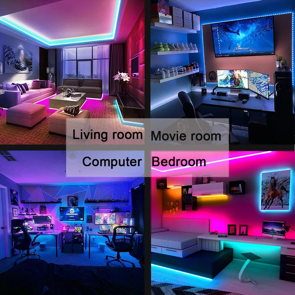 Bluetooth USB LED Strip Light 