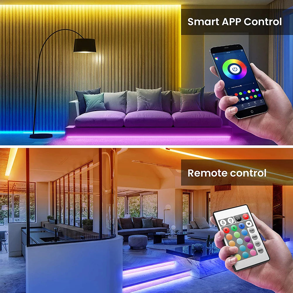 Bluetooth USB LED Strip Light 