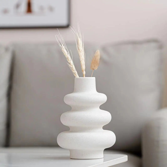 Ceramic Granule Flower Arranger 
