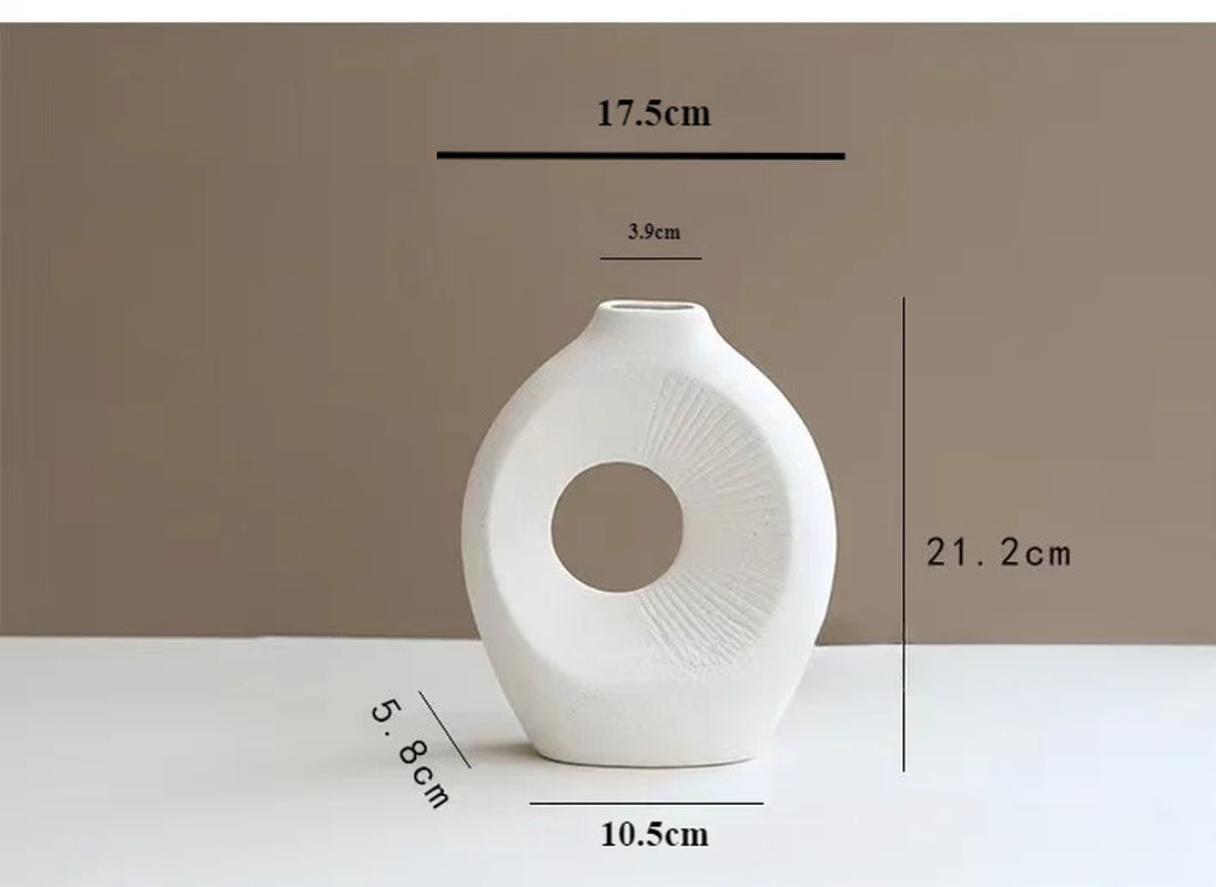 Resin Vase for Interior Decoration